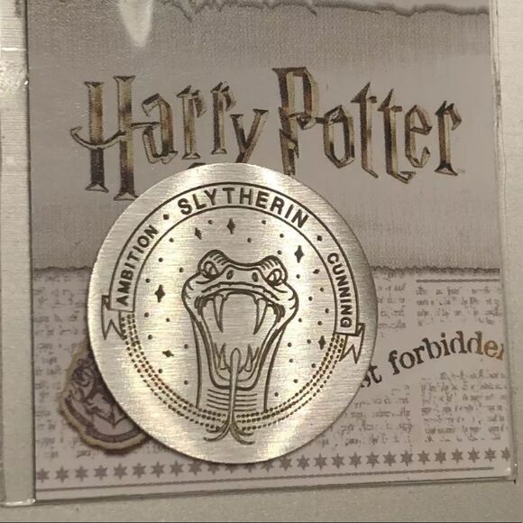 Origami Owl Slytherin backplate large Sits in large origami owl locket ,legacy - Picture 1 of 2